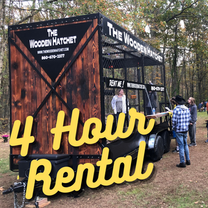 4 Hour Mobile Axe Throwing Rental + Tax