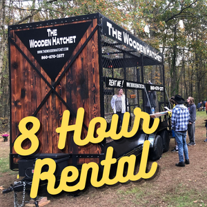 8 Hour Mobile Axe Throwing Rental + Tax