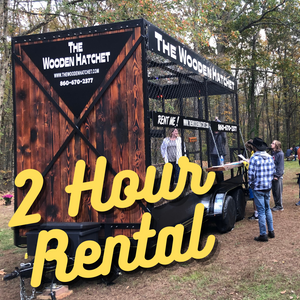 2 Hour Mobile Axe Throwing Rental + Tax